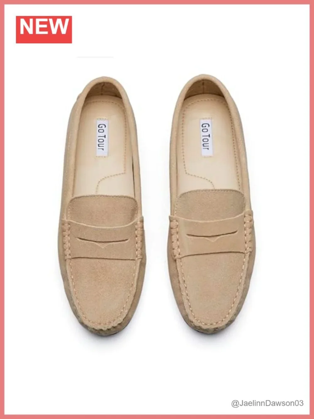 Suede Penny Loafers Slip-On Driving Shoes
